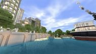 Minecraft's simple shader (Image via mcpedl)